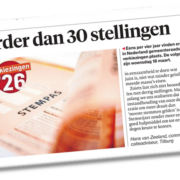 Een knipsel uit het Brabants Dagblad