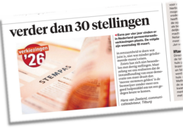 Een knipsel uit het Brabants Dagblad