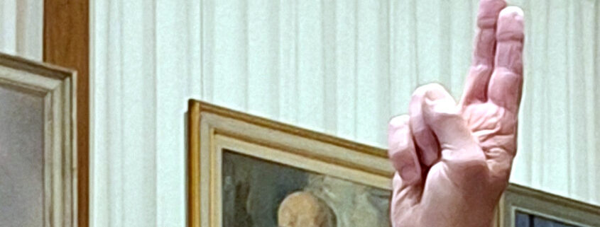 Zwerende vingers van een aanstaande wethouder